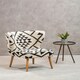 image 2 of Cefena Berber Style Mango Wood Chair Multi