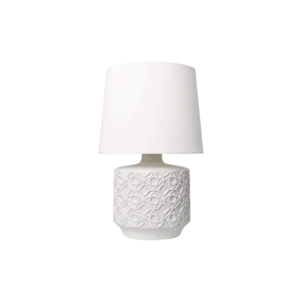 image 1 of Mara White Ceramic Table Lamp