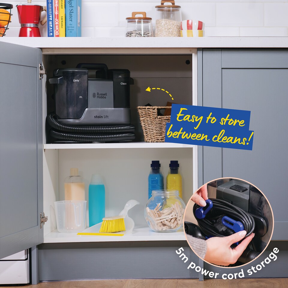 image 1 of Russell Hobbs Cold Spot Cleaner Carpet Washer 1500ml with Water Tank RHSC8001