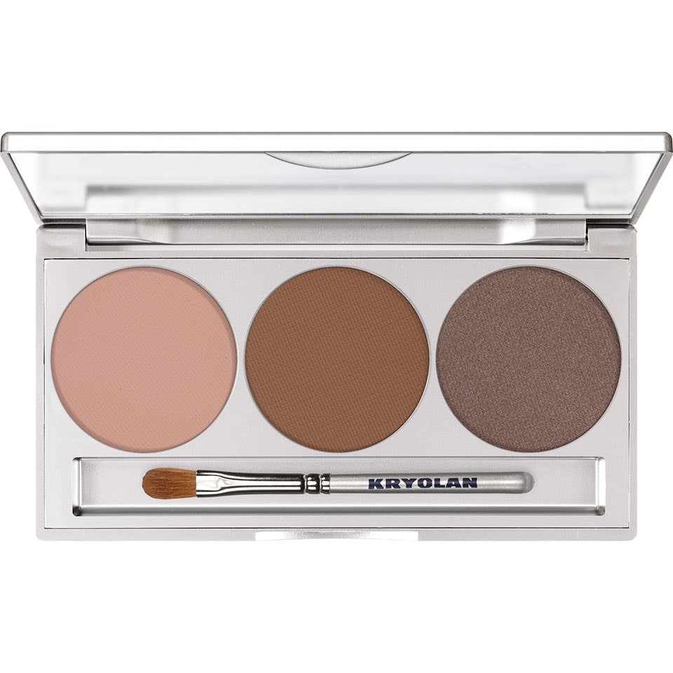 image 1 of Eye Shadow Trio Set - Smokey Collection Brown | smokey caramel
