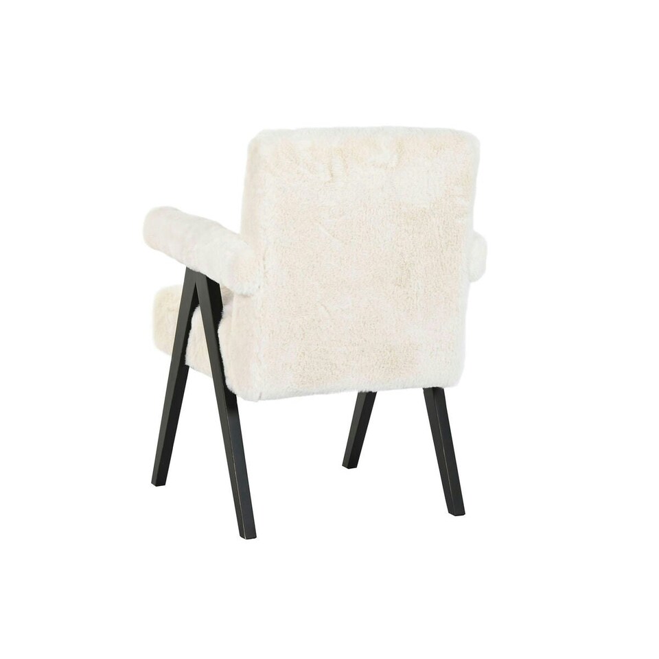 image 1 of Armchair Home ESPRIT White Wood 54 x 64 x 86 cm N/A