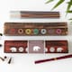 image 2 of Elements Mixed Seven Chakra Wooden Incense Gift Set - Brown - One Size