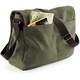 image 5 of Quadra Vintage Canvas Despatch Bag - 14 Litres - Vintage Military Green - One Size | Multi