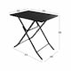image 4 of Folding Table Aktive Squared Steel 70 x 50 x 70 cm