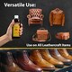 image 5 of Fiebing's Vintage Gel - Instant Antique Leather Finish Polish 8oz | Brown | Dark Brown