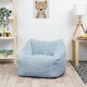 image 3 of icon Kids Teddy Bear Armchair Bean Bag Blue Childrens Bean Bags Blue
