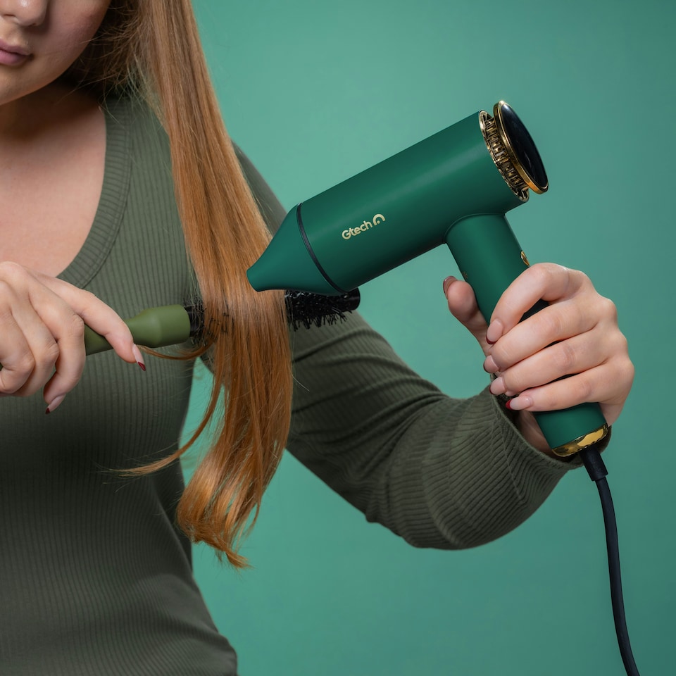 image 1 of Gtech DryOnic Ionic Fast Drying Hair Dryer (Teal)