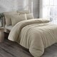 image 2 of Homes-Linen Teddy Bear Fleece Thermal Warm Cosy Soft Fur Duvet Cover Set With Pillow Cases Red | Single