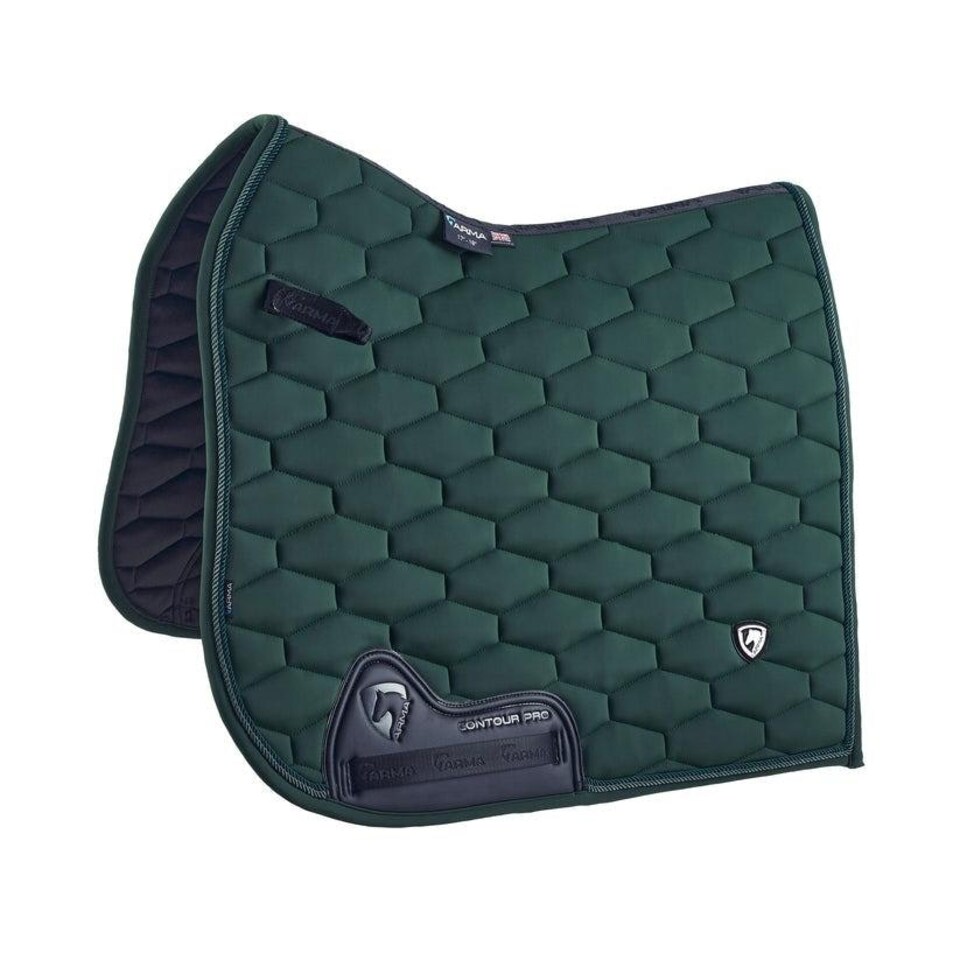 image 1 of Shires Arma Eltar Dressage Saddlecloth Black | Size: 15-16.5 Inch
Colour: Black