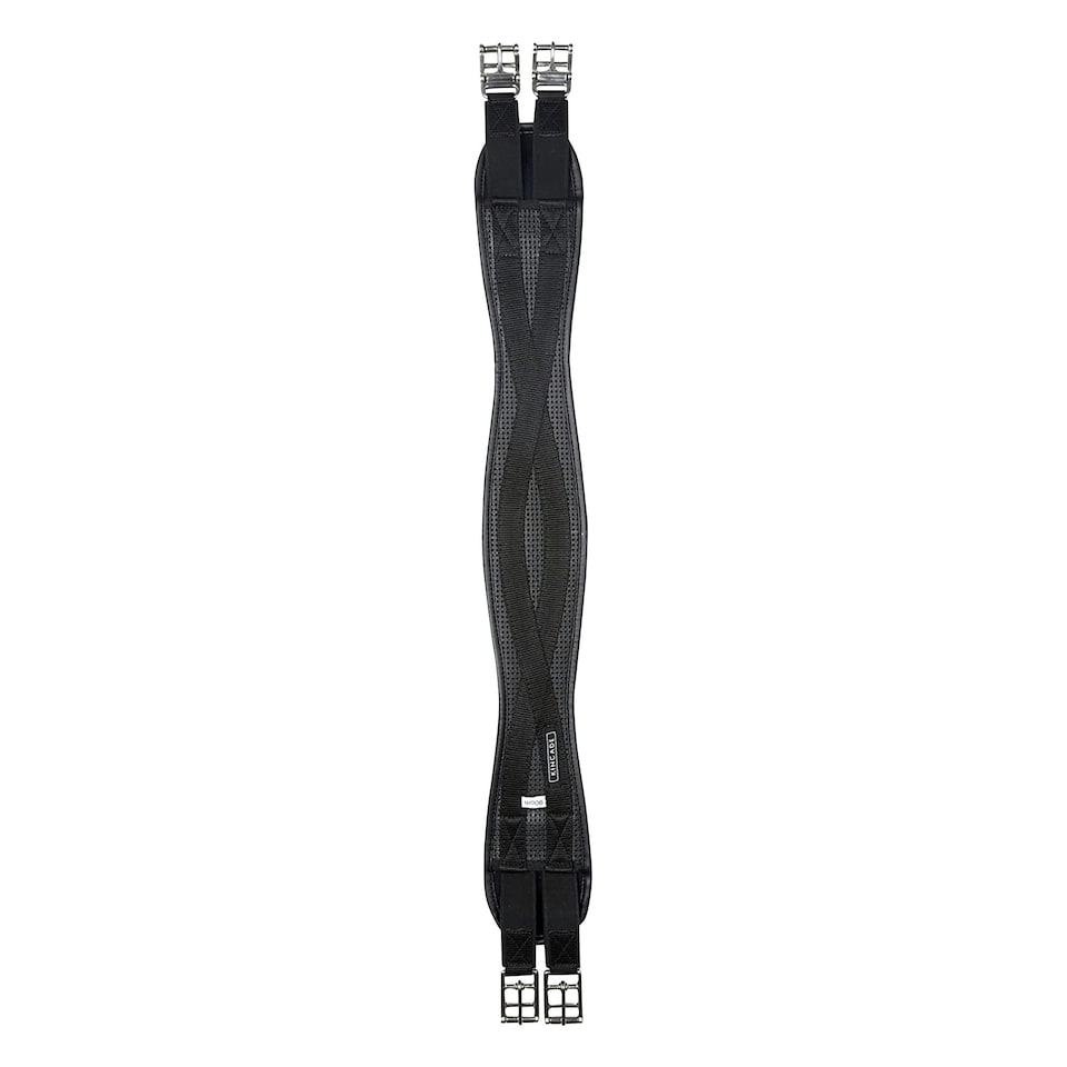 Kincade Shaped Anti Chafe Girth I - Black - 48 inches