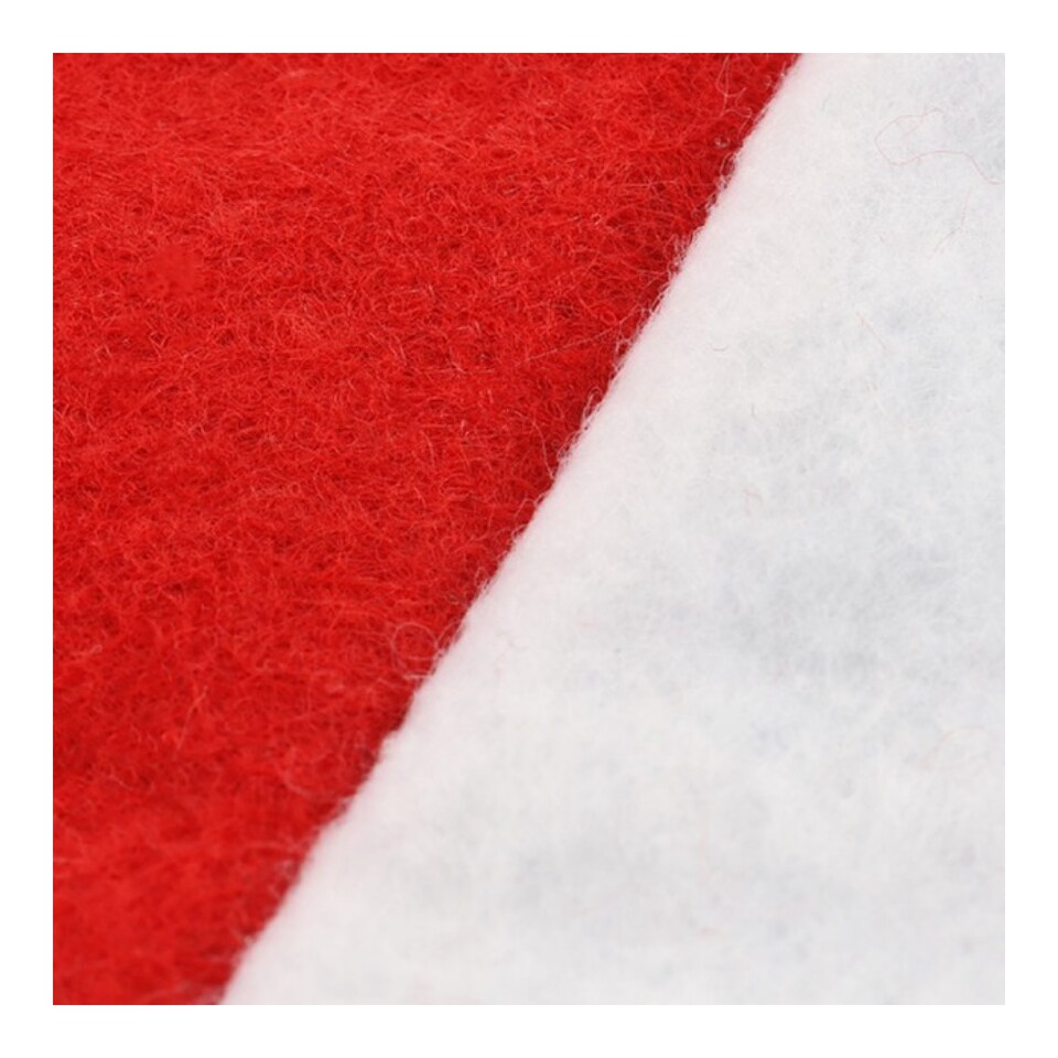 image 1 of Pack of 20 Classic Felt Santa Hats | Red | 20