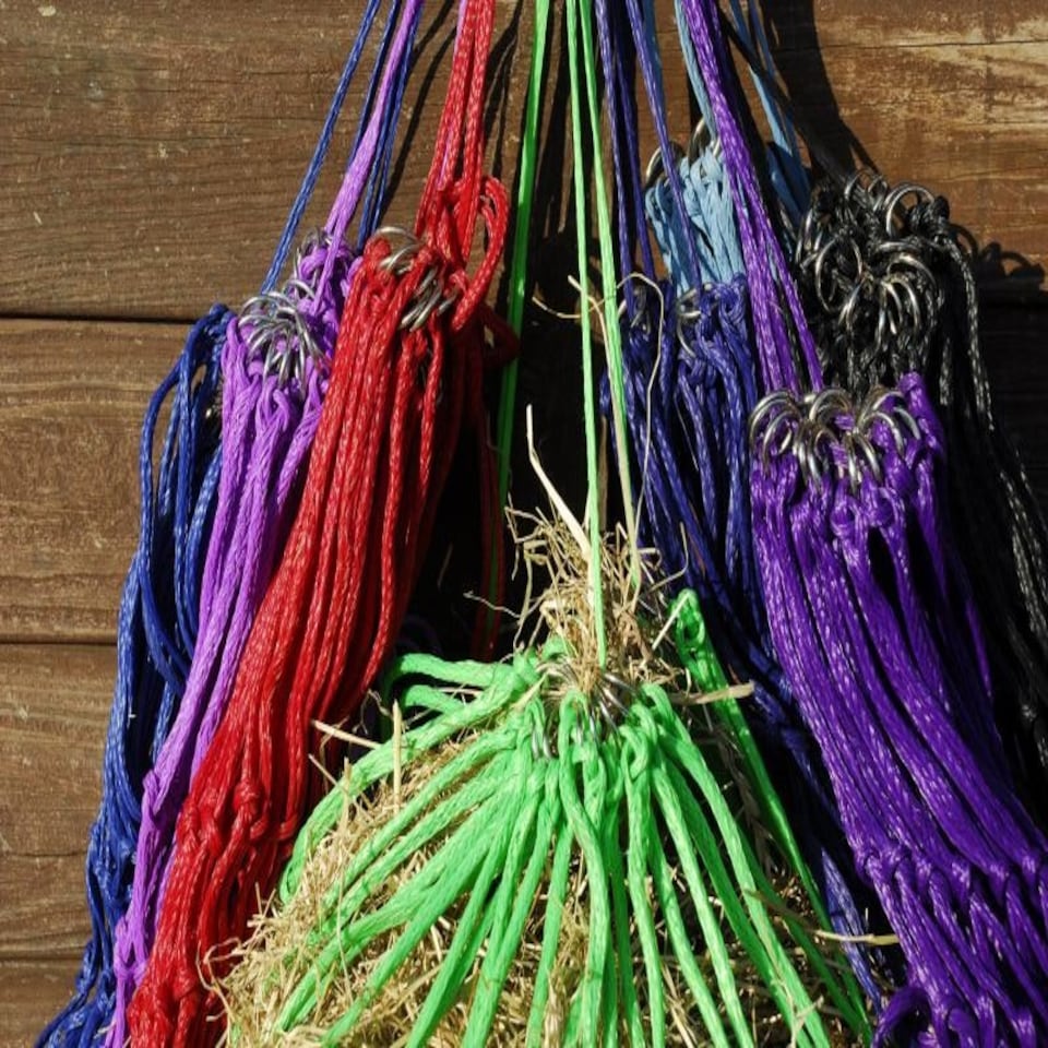 image 1 of Rhinegold Horsehage Nets Purple | Size: One Size
Colour: Purple