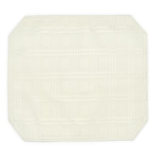 Velosso Hampton Woven Jacquard Placemats Set of 4 Cream | Cream