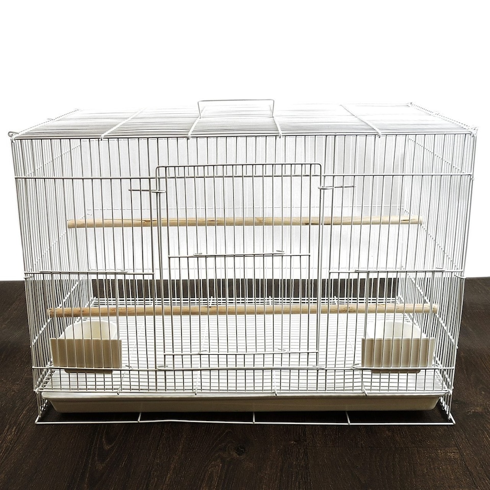 image 1 of Budgie Breeder Cages - Pack of 4 Sealey Wire Cages | Little Friends
