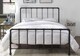 image 3 of 4ft6 Double Retro bed frame,matt black finish,metal pipe,tube design.Rustic,scaffold style. Industrial | Black | Double