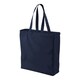 image 2 of Westford Mill Canvas Classic Shopper Bag - 26 Litres - French Navy - One Size Blue