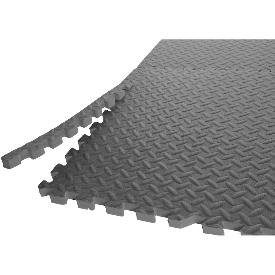 image 1 of Interlocking Soft EVA Foam Floor Tiles Flooring | Grey | Pack of 72pcs