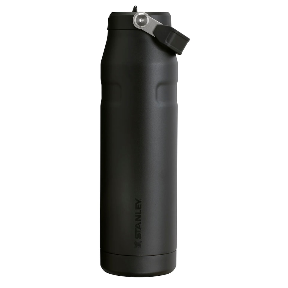 image 1 of IceFlow Bottle Flip Straw 1.06L Water Bottle | Black | Black | Not provided