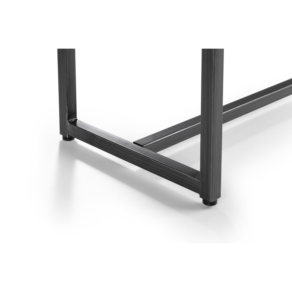 image 1 of Brooklyn Upholstered Bench - Charcoal