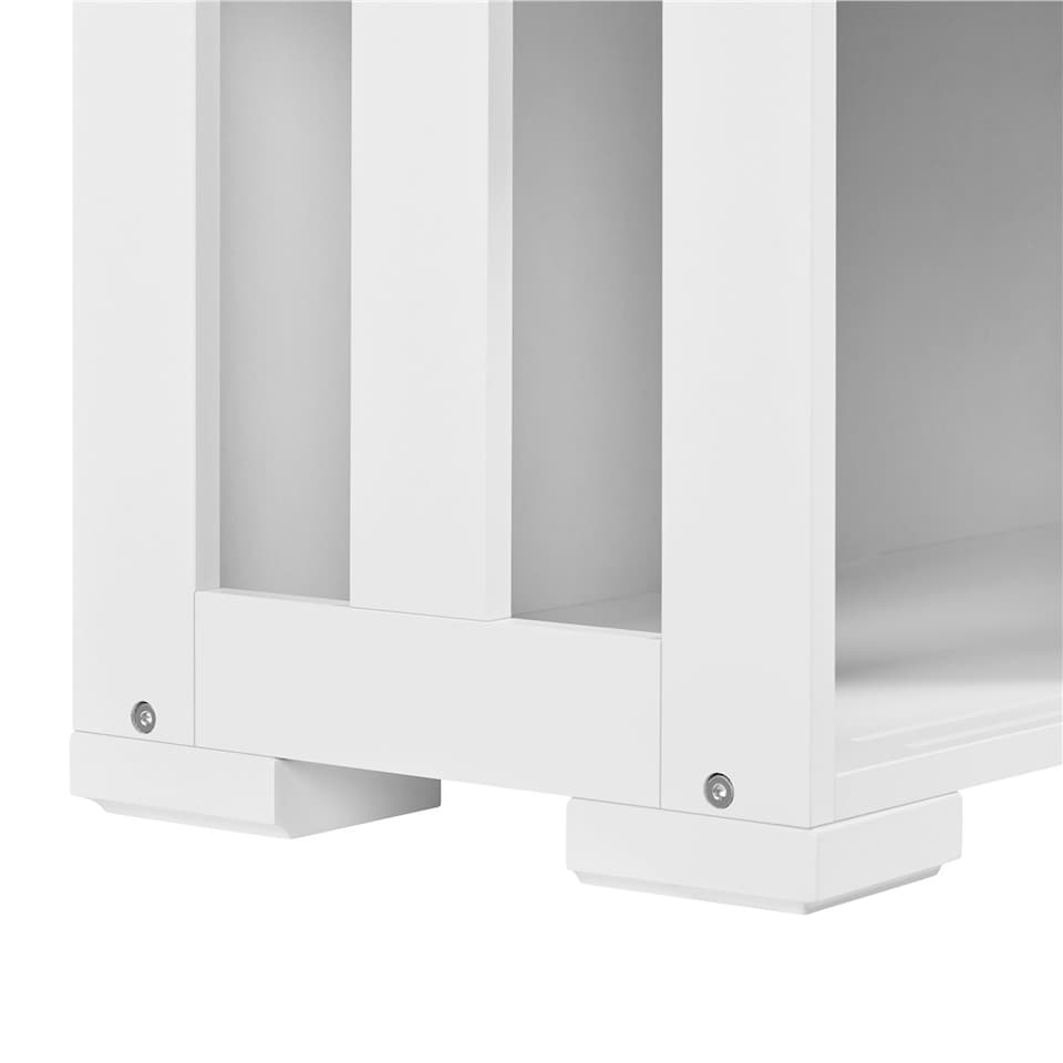 image 1 of Yaheetech Multipurpose Home Cupboard with Sliding Door