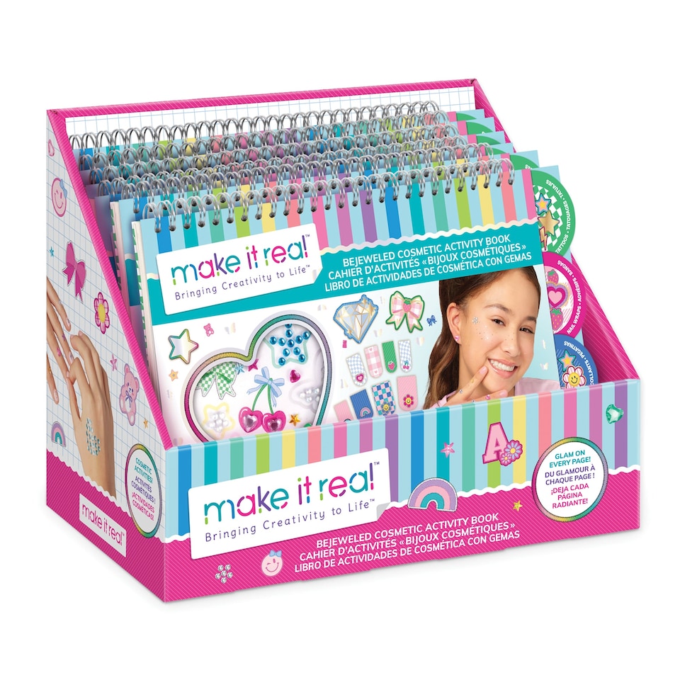 image 1 of Bejeweled Cosmetic Activity Book