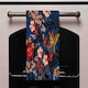 image 2 of Bright Red & Orange Tropical Flowers & Plants (Kitchen Towel)