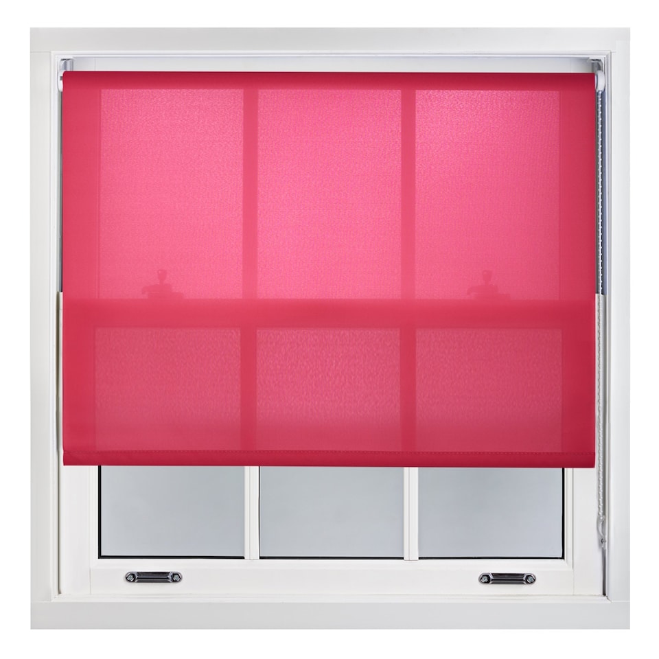 image 1 of 175cm Wide Daylight Roller Blind 210cm Drop | Pink | Fuchsia