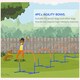 image 5 of PawHut Dog Agility Training Equipment Pet Agility Training Set with Carry Bag