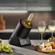 image 6 of Caso Design VinoCase Black Tabletop Wine Cooler