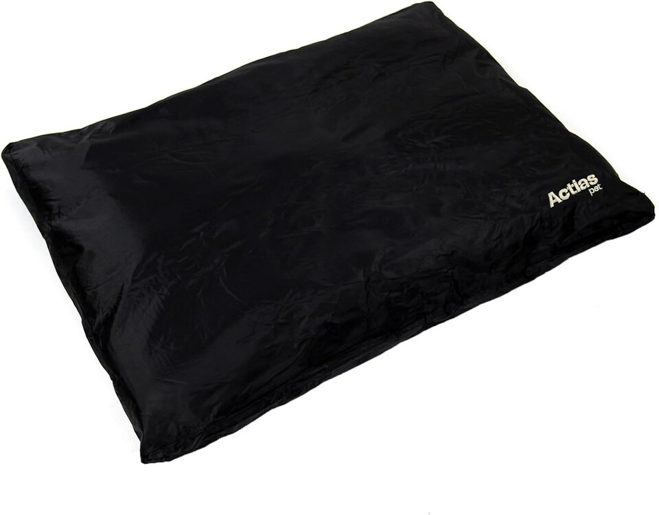 image 1 of Actiaspet - Large Waterproof Dog Bed (Black, Large)