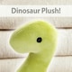 image 8 of Green Diplodocus 16cm Plush - Oh So Soft Cute Fabric Dinosaur Toy
