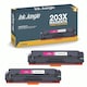 image 3 of 2x Compatible HP 203X Magenta Toner Cartridges Pink