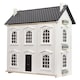 image 2 of Hooga Noble Wooden Dollhouse with Doll House Furnitures