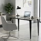 image 8 of HOMCOM Dining Table for 4, Kitchen Table with Sintered Stone Tabletop
