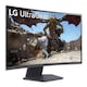 image 4 of LG UltraGear Curved Gaming Monitor 27GS60QC, 27 inch, 1440p, 180Hz, 1ms Response Time, VA Panel, AMD FreeSync, Smart Energy Saving, DisplayPort, HDMI | Black | Black | 68.6 cm (27")