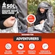 image 6 of Escape XL Bivvy with Hood - Compact Grey Survival Shelter Emergency Bag | Grey | Grey