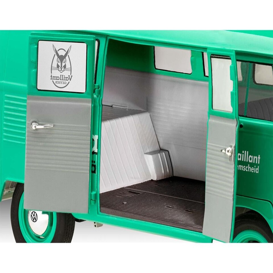 image 1 of Revell VW T1 Bus 150 Years of Vaillant Gift Set (1:24 Scale)