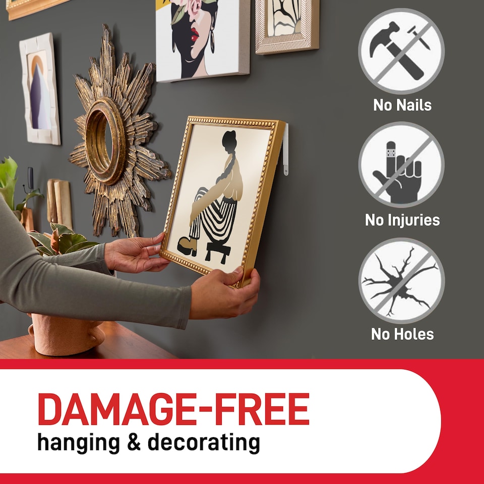 image 1 of Command Picture Hanging Decorating Kit, 17213