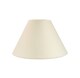 image 1 of Traditional 8 Inch Cream Cotton Coolie Lampshade Suitable for Table Lamp or Pendant | Cream