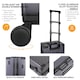 image 5 of Zipperless Suitcase Set, PC Hard Shell, Small & Large, TSA Lock