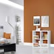 image 4 of Mauro 2x2 Storage Unit in White High Gloss/White