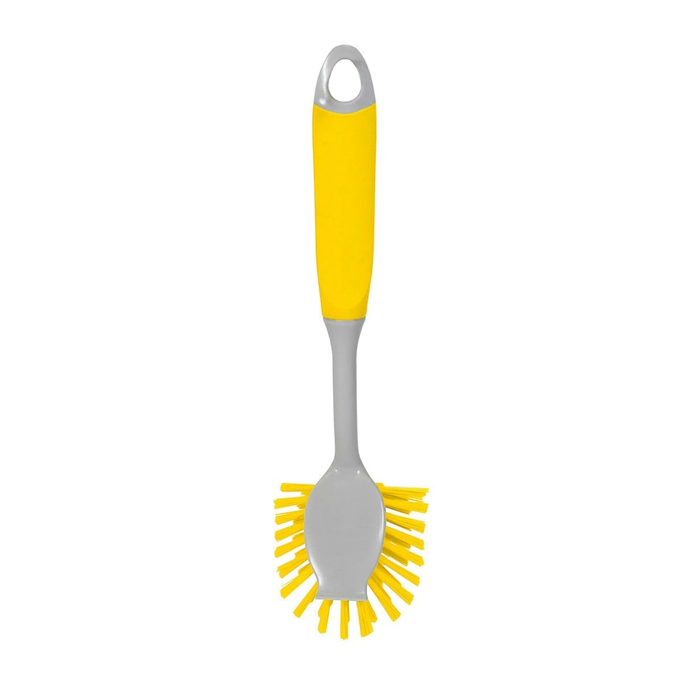 image 1 of Charles Bentley 'Brights' Kitchen Bundle Dustpan & Brush Washing Up Yellow