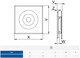 image 3 of 125mm Pull Cord ORION Extractor Fan Ecru ABS Front Panel Wall Ceiling Ventilation