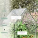 image 5 of Outsunny Tomato Greenhouse with 2 Zipped Doors, Outdoor Green House, Clear