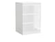 image 1 of Gloss 3 Drawer Bedroom Storage Cabinet | Multi | White Carcass Gloss White Drawers | 1