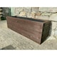 image 3 of Norfolk Planter (Painted Wooden Planter - Choice of Colours Available) - L90 x W30 x H30 cm | Brown