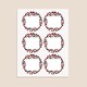 image 3 of Casino Design Round Stickers 88mm - Sheet of 6