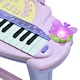 image 8 of HOMCOM Mini Battery Organ Piano Microphone Stool 32 Key Keyboard Kids Toy