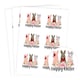 image 1 of Happy Easter Round Stickers 88mm - Sheet of 6