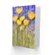 image 2 of Flower Yellow Tulips Greetings Card